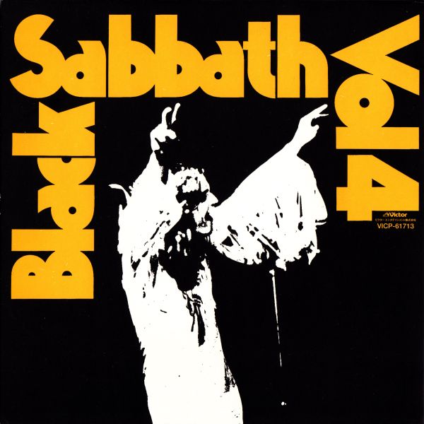 Front cover wo/Obi, Black Sabbath - Vol.4